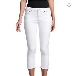 True religion mid rise capri